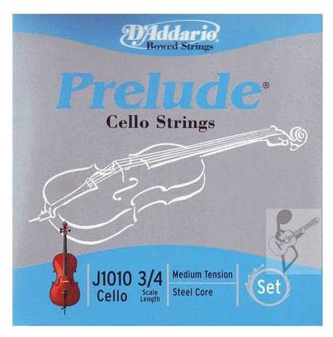 D'addario J1010 3/4 Medium Tension Çello Teli