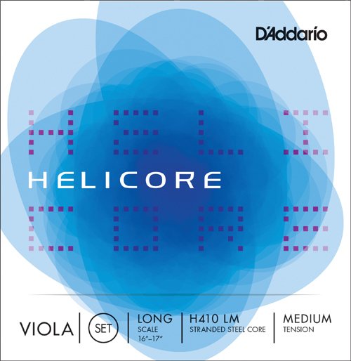 D'addario H410LM Helicore Medium Tension Viyola Teli