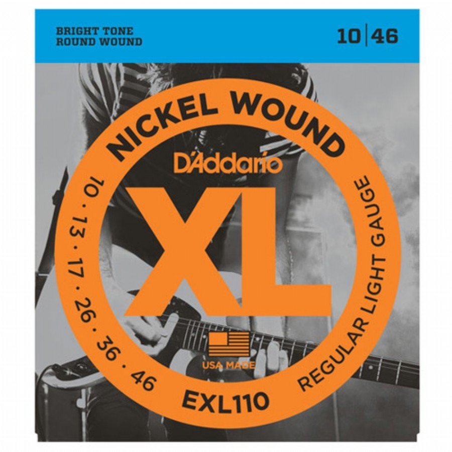 D'Addario EXL110 Elektro Gitar Teli (10-46)