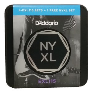 D'Addario EXL115-TIN Takım Tel - Elektro Gitar Tel 011-049 (5 Set)