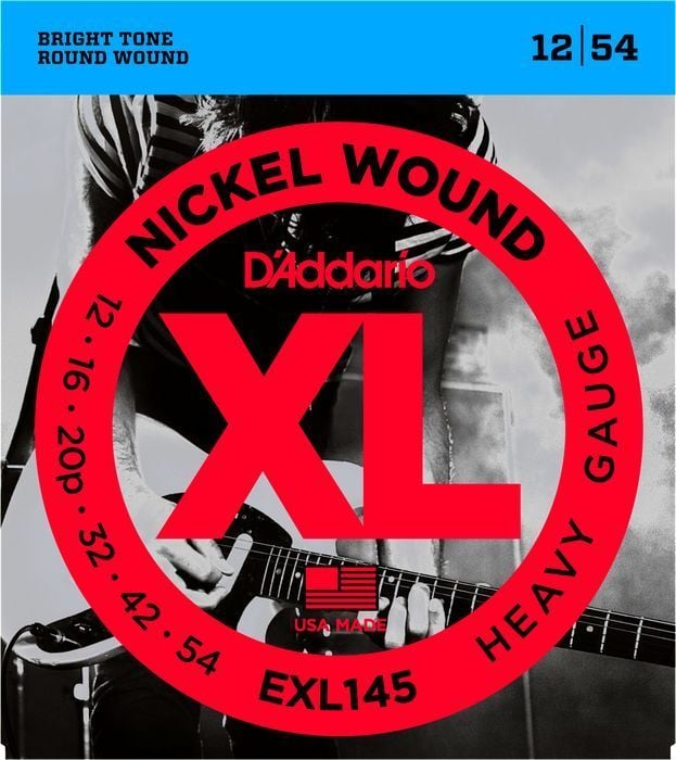 D'Addario EXL145 Elektro Gitar Teli (12-54)