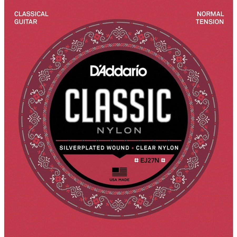 D'Addario EJ27N Student Nylon, Normal Tension Takım Tel - Klasik gitar teli