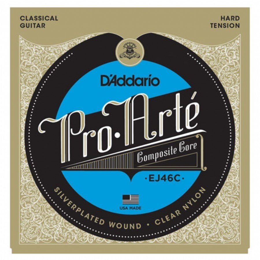 D'Addario EJ46C Pro-Arte Composite, Hard Tension Takım Tel - Klasik Gitar Teli