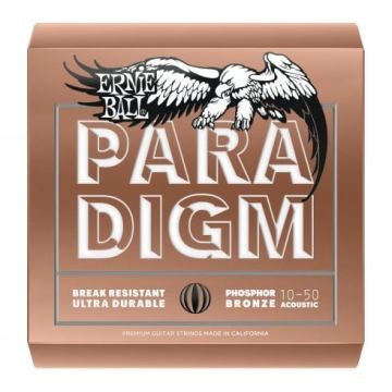 ERNIE BALL P02080 Paradigm Ekstra Light Fosfor Bronz 10-50 Akustik Gitar Tel Seti