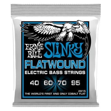 ERNIE BALL P02815 - Extra Slinky Flatwound 40-95 Bas Gitar Teli