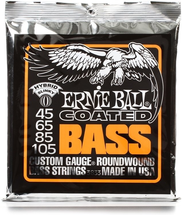 ERNIEBALL P03833 COATED BASS HYBRID SLINKY BAS GİTAR TELİ