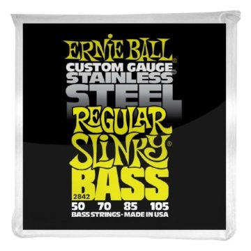 ERNIEBALL P02842 STAINLESS STEEL BASS STNLS REGLR BAS GİTAR TELİ