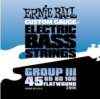 ERNIEBALL P02806 FLATWOUND BASS EB BASS FLTWND III BAS GİTAR TELİ