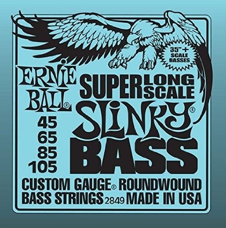 ERNIEBALL P02849 4 STRING SUPER LONG SCALE BASS XL BAS GİTAR TELİ