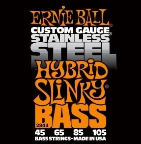 ERNIEBALL P02843 STAINLESS STEEL BASS STNLS HYBRD BAS GİTAR TELİ