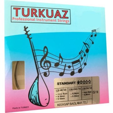 Turkuaz CG118 0.18 MM Kısa Sap Bağlama Teli