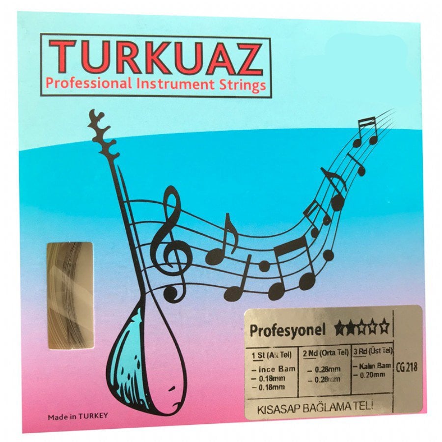 Turkuaz CG218 0.18 MM Kısa Sap Bağlama Teli