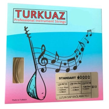 Turkuaz BD120 0.20 MM Uzun Sap Bağlama Teli