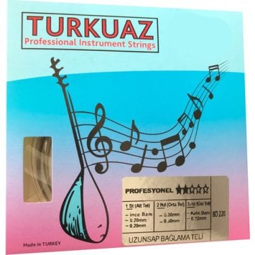 Turkuaz BD220 0.20 MM Uzun Sap Bağlama Teli