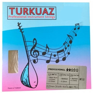 Turkuaz DBT222 0.22 MM Divan Bağlama Teli